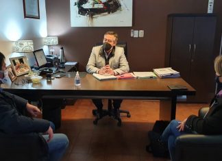 Larrarte se reunió al presidente del COPMMOTER