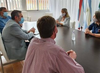 Reunión con autoridades del Colegio Luterano