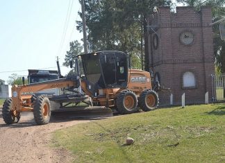Luego de la visita de Larrarte, iniciaron los trabajos en el CAUF