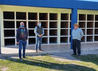 Finalizó la obra de ampliación en el Cementerio Local