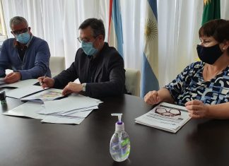 Se firmaron dos proyectos para presentar en Nación