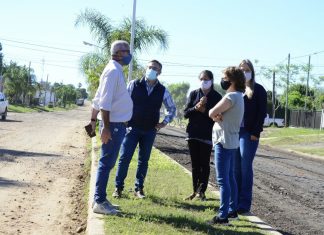 El Municipio continúa trabajando en la extensión de servicios y en el mantenimiento vial
