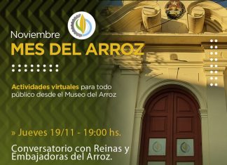 17/11/20 – Mes del Arroz: Conversatorio de Reinas y Embajadoras del Arroz.