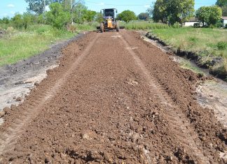 Inició el enripiado de Calle Belgamero