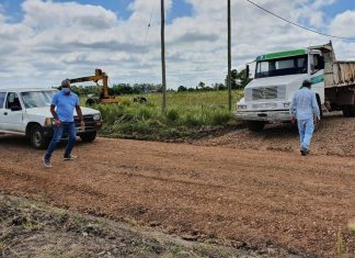 Consolidación de la red vial en distintos barrios de la ciudad.
