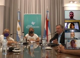 El encargado del Departamento Deportes participó de una reunión con autoridades Provinciales