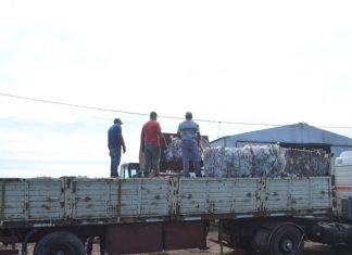 El Municipio concretó una nueva entrega de material reciclado