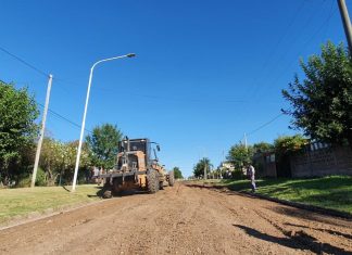 Continúan los trabajos de mejoras en la red vial