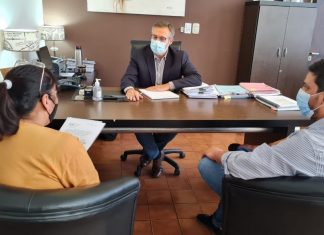 En conjunto, Salud y la Municipalidad diagraman la vacunación de los adultos mayores del Hogar “Eva Perón”