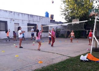 El Departamento de Deportes lleva el Voley a los barrios