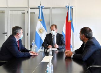 Gestión: el Intendente y el Senador se reunieron con Bordet