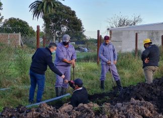 El Municipio realiza obras de extensión de la red de agua en la Zona 15 San Miguel