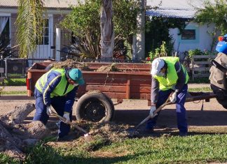Mantenimiento Urbano: Continuamos trabajando para tener una ciudad más linda