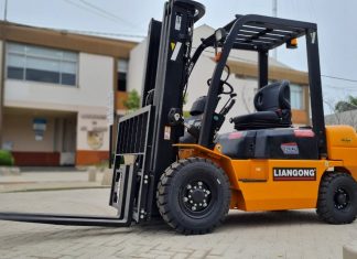 Llegó a San Salvador el nuevo autoelevador