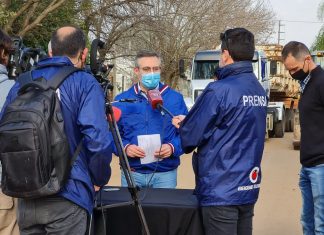Pavimentación de Avenida Sarmiento