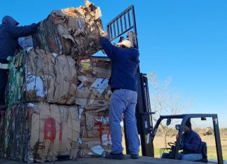 Se concretó una nueva venta de material recuperado