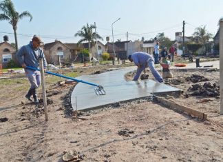 Continúa el trabajo para mejorar los espacios públicos.