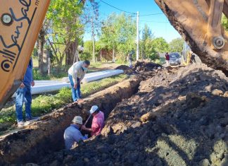 Inició un trabajo de mejora de la red de cloacas en los barrios El Duraznal, Santa Cecilia y Pancho Ramírez
