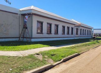 Se trabaja en la mejora integral de la Escuela N°5 “Centenario”