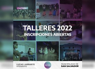 Inician las inscripciones a los Talleres Culturales 2022