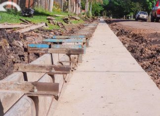 Con obras de cordones cuneta, avanzamos en la integración de nuevos barrios