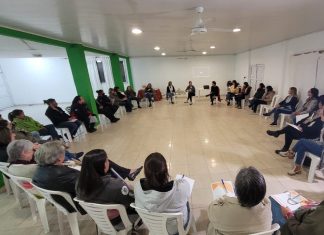 Se realizó la charla con mujeres de instituciones de la comunidad
