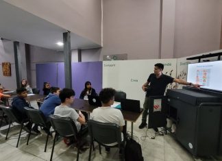Comenzaron las clases en el Taller de Robótica