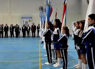 Se realizó el acto central por los 212 años de la Revolución de Mayo