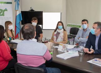 Larrarte mantuvo una reunión con la Ministra de Salud