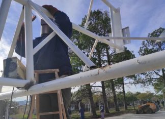 Se encuentra en la etapa final la reconstrucción del Polideportivo de Av. de los Rusos