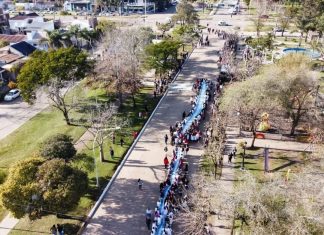 Celebramos el Día de la Bandera con escuelas de todo el Departamento