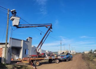 Trabajamos para mejorar la iluminación en todos los barrios