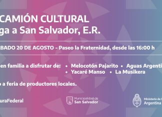 El camión cultural de Tecnópolis llega a San Salvador