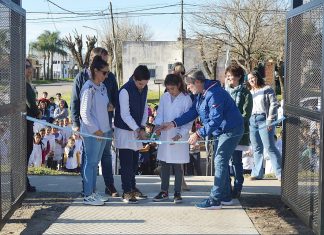 Quedó inaugurado el Playón Polideportivo “Centenario de San Salvador”