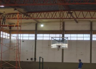 Comenzó la puesta en valor del Playón Polideportivo Municipal