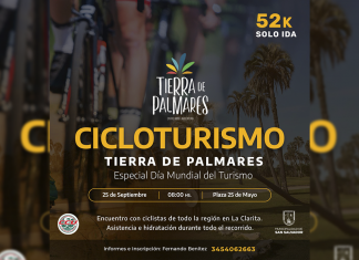 Lanzamos el primer encuentro de Cicloturismo por la región «Tierra de Palmares»