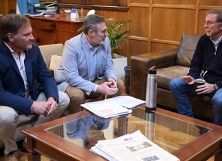 Larrarte y Berthet se reunieron con el Secretario de Agricultura, Ganadería y Pesca de la Nación
