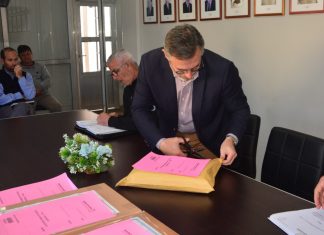 Se realizó la apertura de sobres para la obra de pavimentación en Barrio Ferrocarril