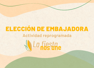 Por los pronósticos de mal tiempo, se reprograma la Elección de Embajadora Local