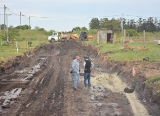 Se inició una nueva obra de pavimentación