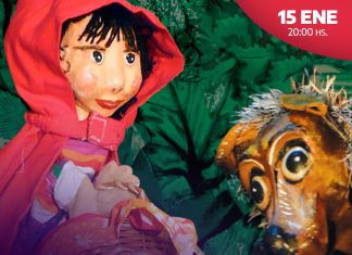 Este domingo (15/01), se presenta la obra «La caperucita» en el Museo de la Estación