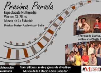 Este viernes(13/01), se presenta la Obra de Teatro “Próxima Parada”, Historias de la estación de trenes