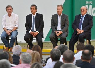 El Viceintendente participó del acto encabezado por el Gobernador, en Racedo