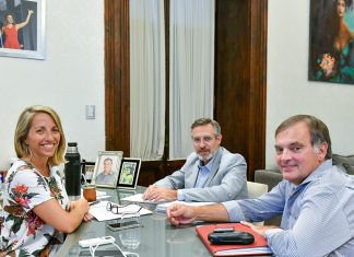 Larrarte y Berthet realizaron gestiones ante autoridades provinciales