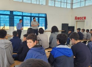 Desde Tránsito, se realizan charlas de Seguridad Vial en las Escuelas