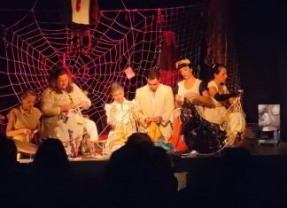 Este domingo hubo teatro en Sala San Martin