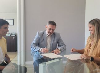 Se concretó formalmente la donación del terreno al Club Progreso Unidos