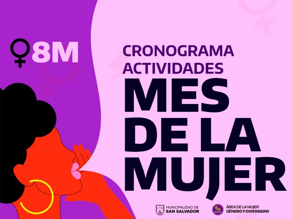 Mes de la Mujer: cronograma de actividades | Municipalidad de San Salvador