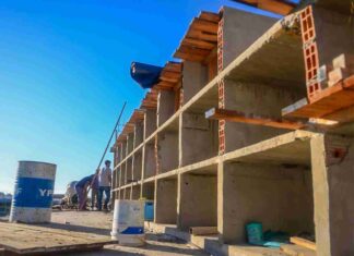 Obras de ampliación en el cementerio local